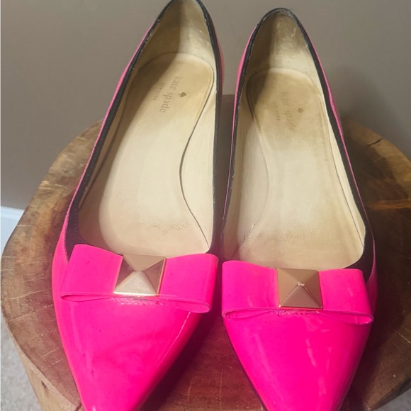 kate spade Patent Hot Pink Ballet Flats - Picture 3 of 4